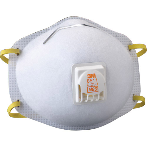 Masques respirateurs N95 8511 contre les particules de 3M